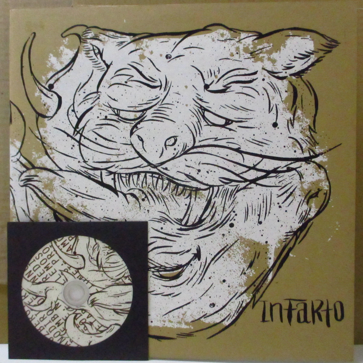 INFARTO, SCHEISSE!, THE (ジ・インファルト、シャイセ!) - Sul Fondo Insieme A Tutti Gli Altri Sassi (Italy Limited 399 LP+CD-R/Numbered Fold-Out CVR)