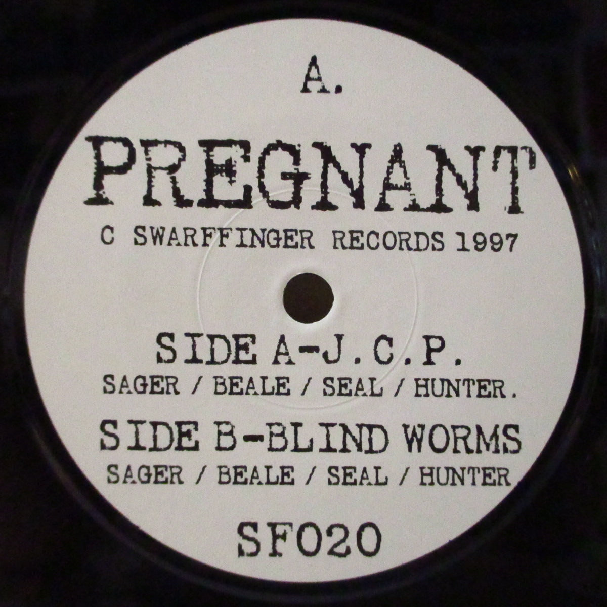 PREGNANT (プレグナント) - J.C.P. (UK Orig.7")