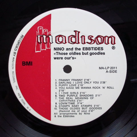 NINO & THE EBBTIDES - The Oldies But Goodies Were Ours (Euro LP)