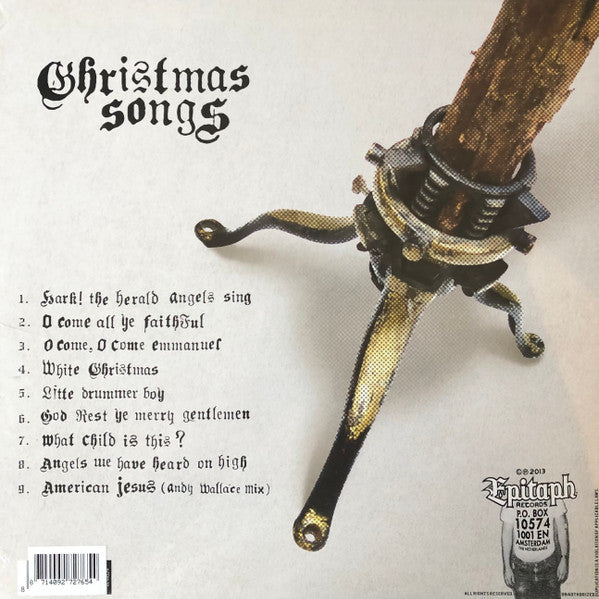 BAD RELIGION (バッド・レリジョン) - Christmas Songs (EU 1,000枚限定再発片面エッチング・グリーンヴァイナル LP/ New)