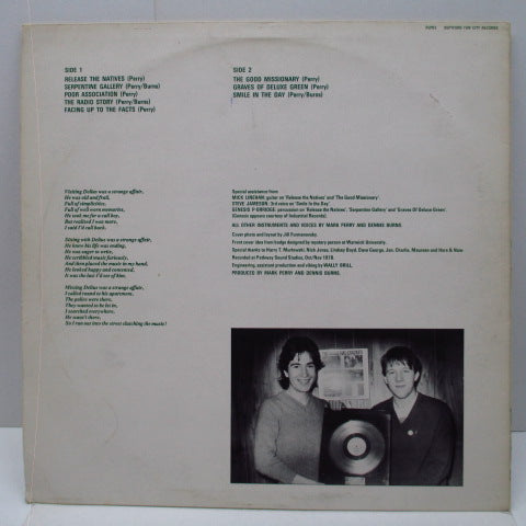 ALTERNATIVE TV (オルタナティブ TV) - Vibing Up The Senile Man Part One (UK Orig.LP)