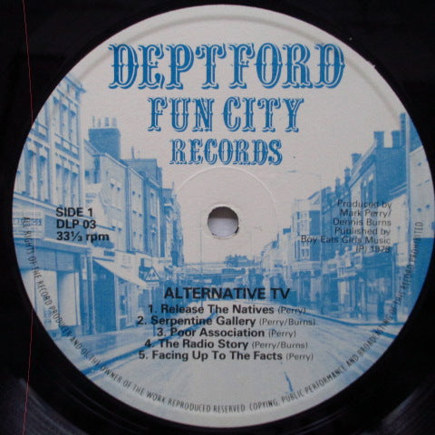 ALTERNATIVE TV (オルタナティブ TV) - Vibing Up The Senile Man Part One (UK Orig.LP)