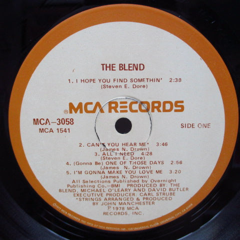 BLEND, THE (ブレンド) - S.T. (US Orig.LP)