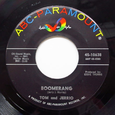 TOM & JERRIO - Boo-Ga-Loo / Boomerang ('65 ABC Reissue)