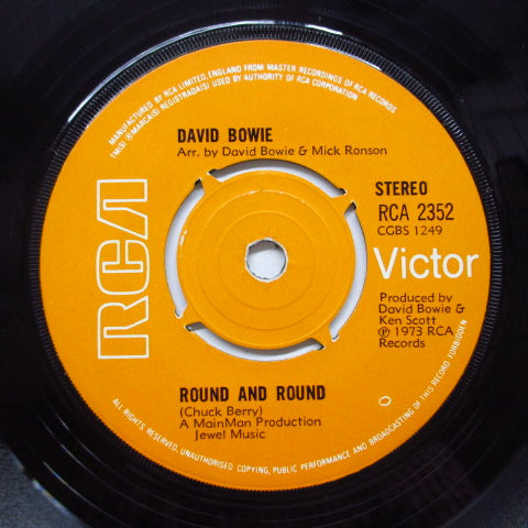 DAVID BOWIE (デヴィッド・ボウイ) - Drive-In Saturday (SEATTLE - PHOENIX) (UK オリジナル「ラウンドセンター」 7インチ)