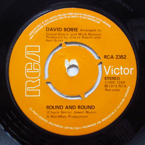 DAVID BOWIE (デヴィッド・ボウイ) - Drive-In Saturday (Seattle - Phoenix) (UK オリジナル「ラウンドセンター」 7インチ)