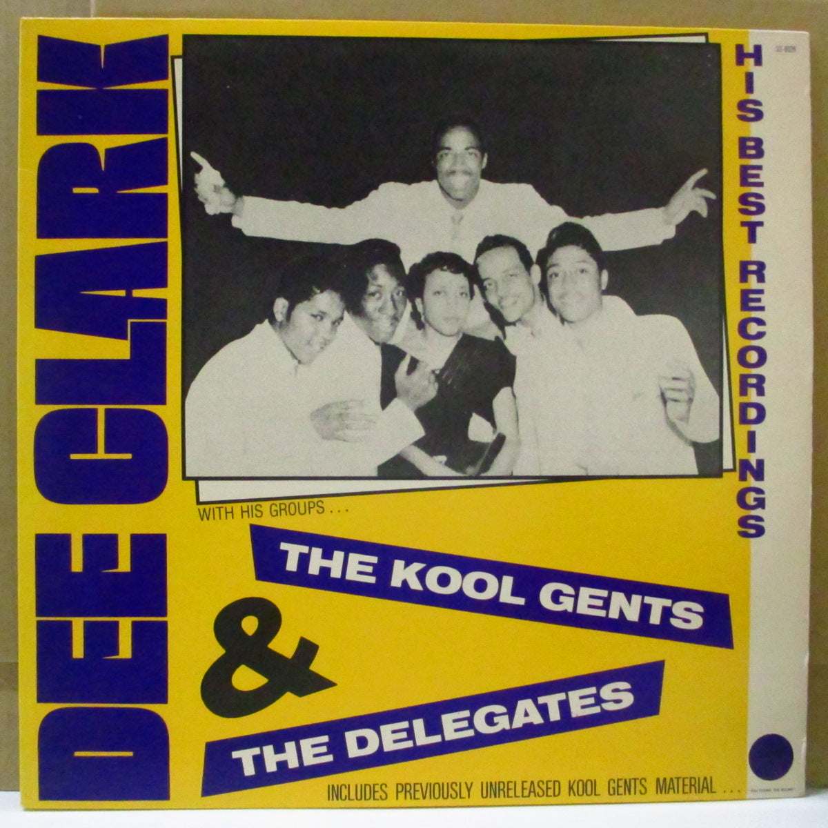 DEE CLARK (ディー・クラーク) - His Best Recordings (US Orig.Mono LP)