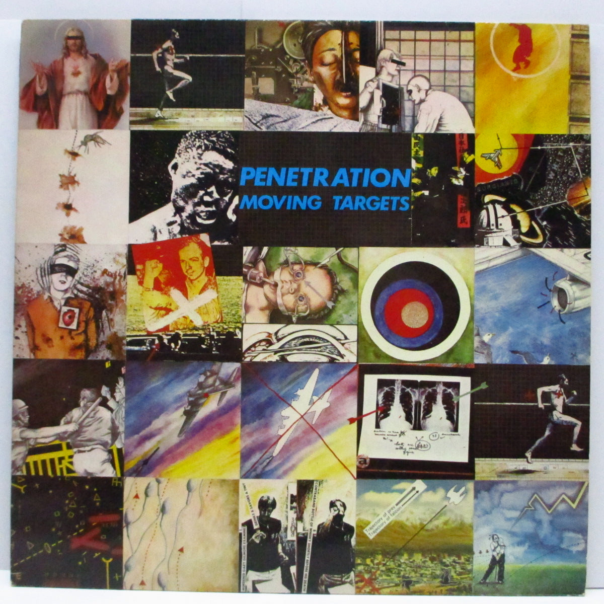 PENETRATION (ペネトレイション) - Moving Targets (UK オリジナル「ブラックヴァイナル」LP/光沢ジャケ)