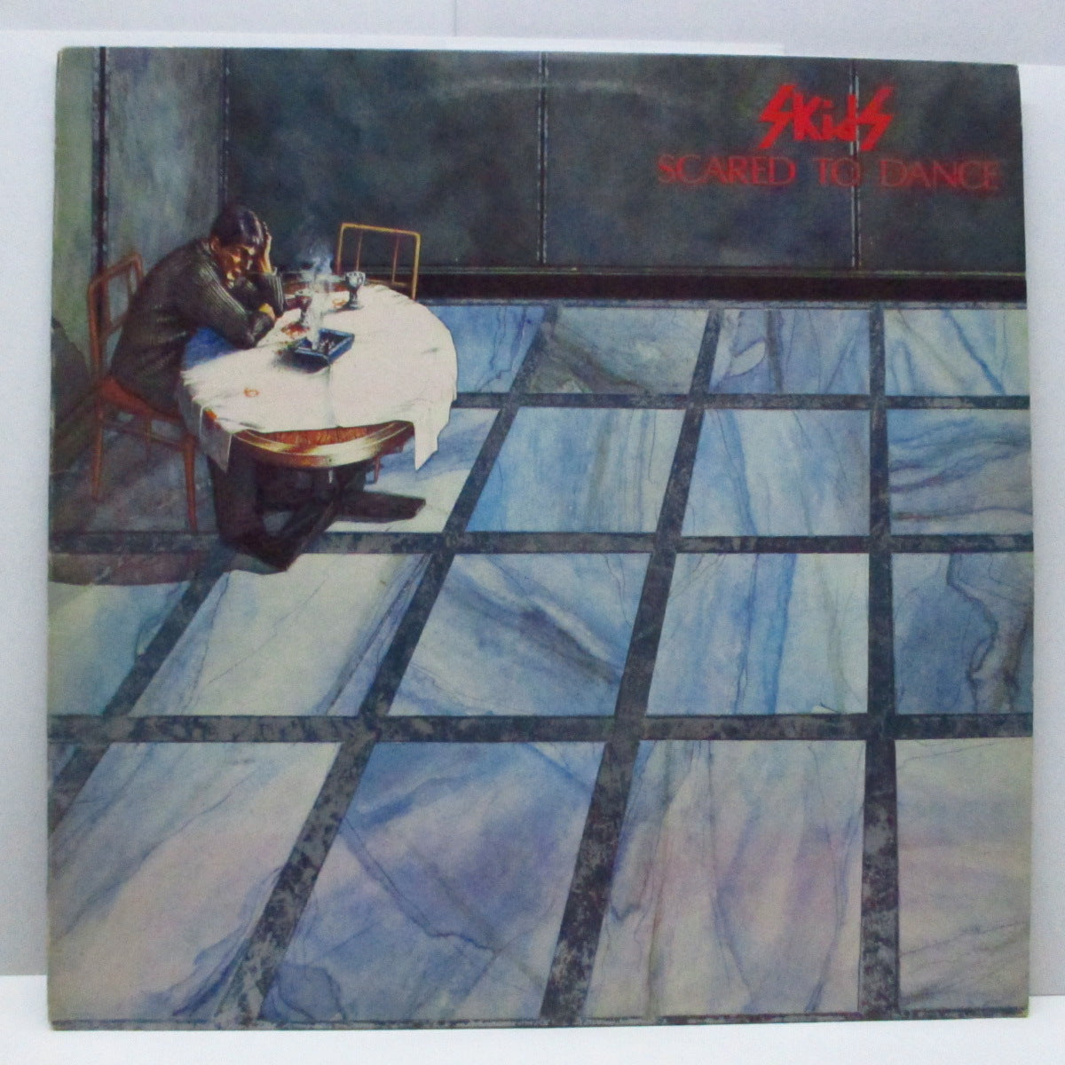 SKIDS (スキッズ) - Scared To Dance (UK オリジナル LP+インナー/Embossed CVR)