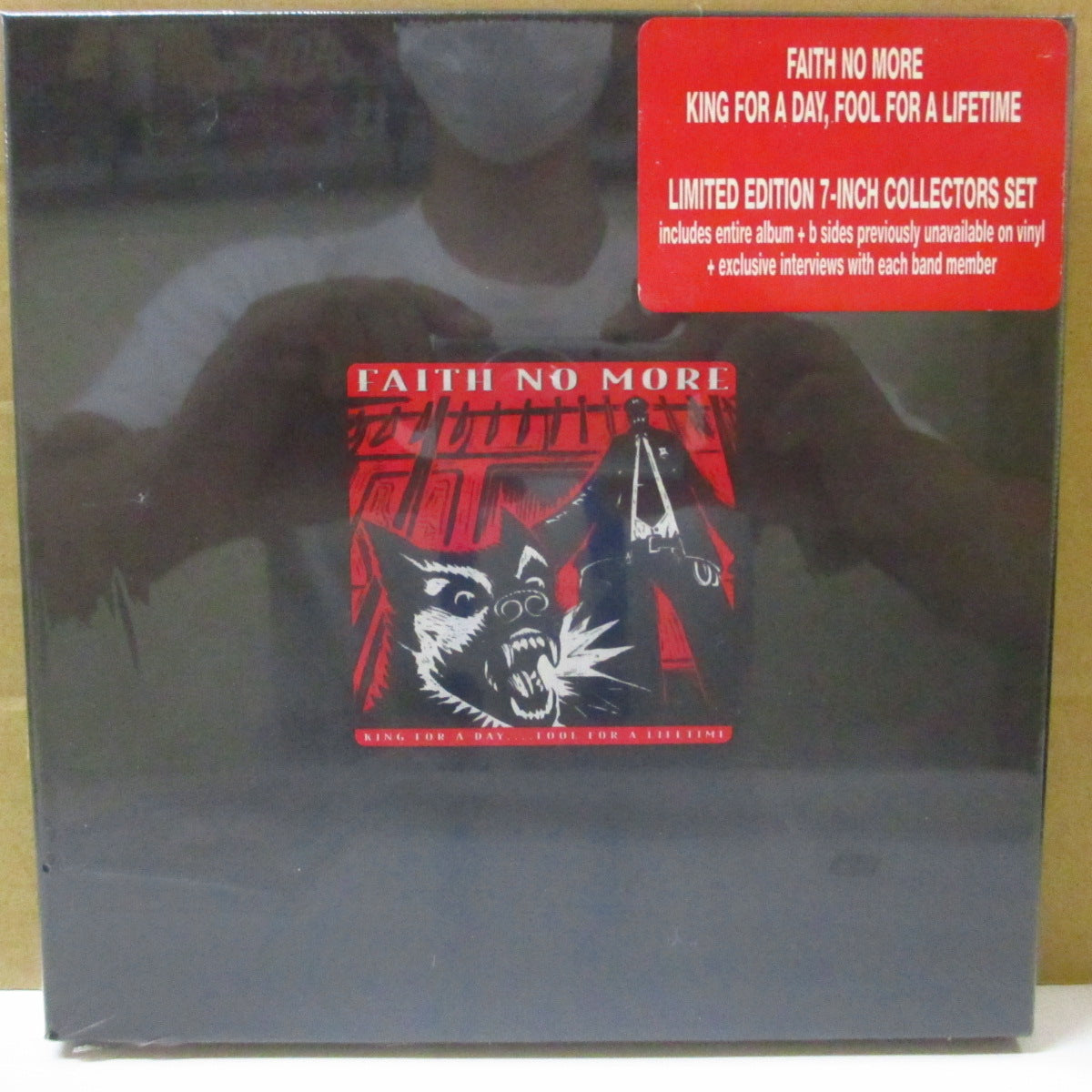 FAITH NO MORE (フェイス・ノー・モア) - King For A Day....Fool For A Lifetime (UK Limited 7x7"-Box Set/廃盤 NEW)