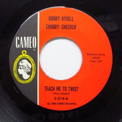 CHUBBY CHECKER & BOBBY RYDELL (チャビー・チェッカー & ボビー・ライデル) - Teach Me To Twist (US Orig.7"+PS)