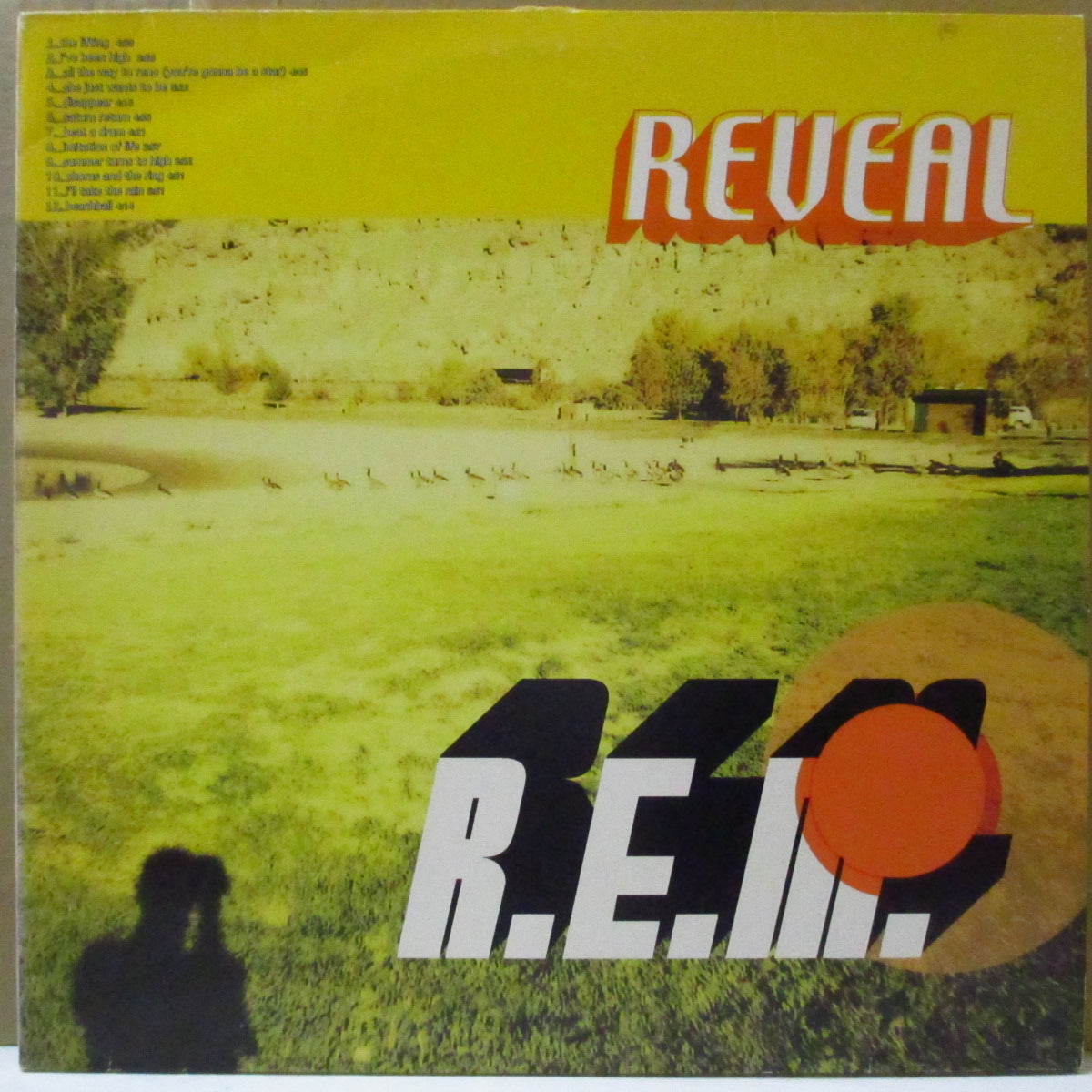 R.E.M. (アール・イー・エム) - Reveal (EU オリジナル LP+インサート)