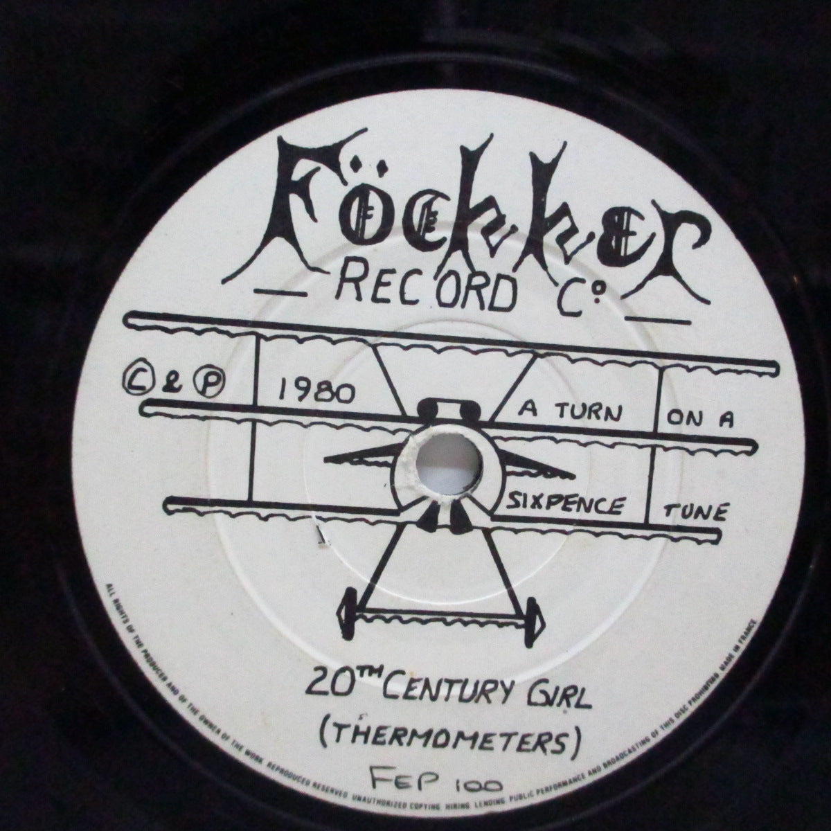 THERMOMETERS (サーモメーターズ) - 20th Century Girl (UK Orig.7")