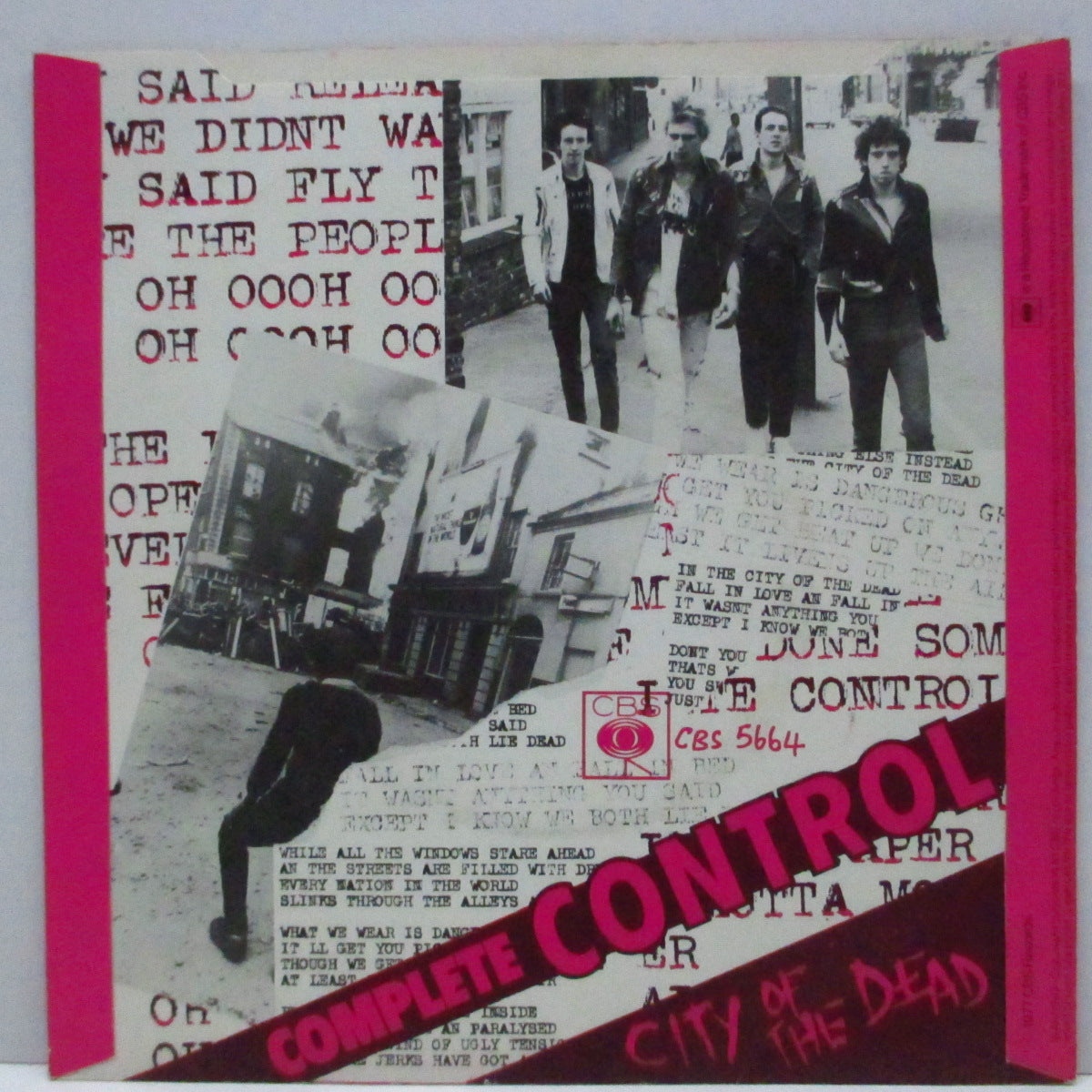 CLASH, THE (ザ・クラッシュ) - Complete Control (UK オリジナル「Nineden-Riva 出版ラベ」7"+PS)