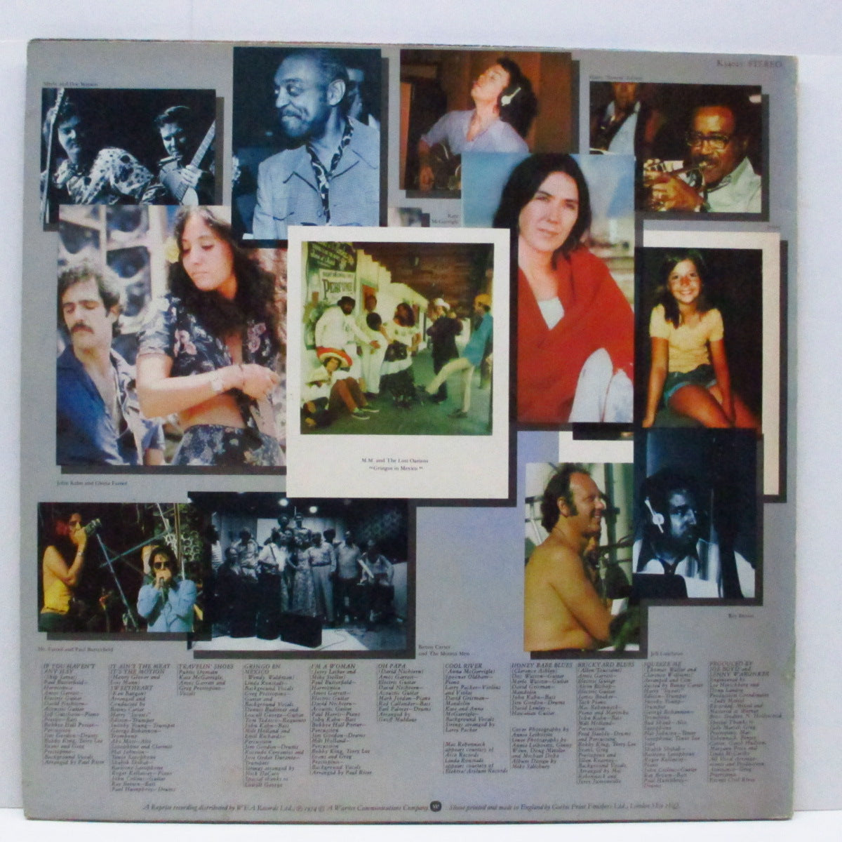 MARIA MULDAUR (マリア・マルダー) - Waitress In A Donut Shop (UK 70's再発 LP/「バタフライタイトル」ジャケ)