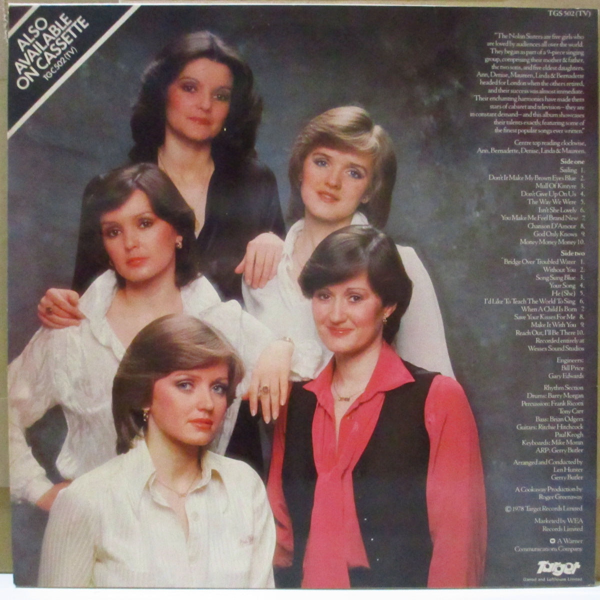 NOLAN SISTERS, THE (ザ・ノーラン・シスターズ) - 20 Giant Hits (UK オリジナル LP)