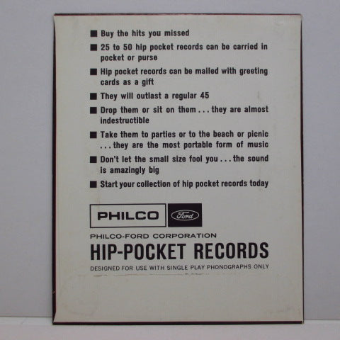 SHIRELLES (シュレルズ) - Soldier Boy (Hip Pocket Flexi)