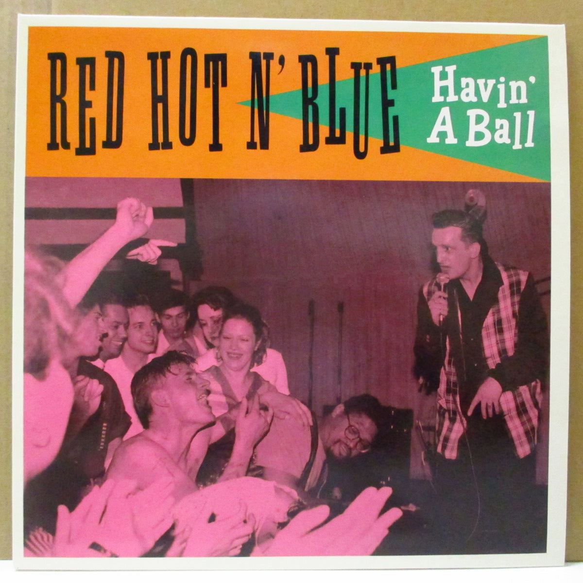RED HOT 'N' BLUE (レッド・ホットン・ブルー) - Havin' A Ball (UK Limited Red Vinyl 10")
