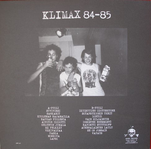 KLIMAX (クライマックス) - 84-85 (German Limited LP「廃盤 New」)