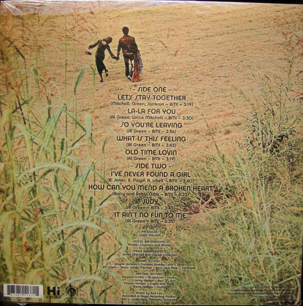 AL GREEN (アル・グリーン) - Let’s Stay Together (US Ltd.Reissue LP/New)