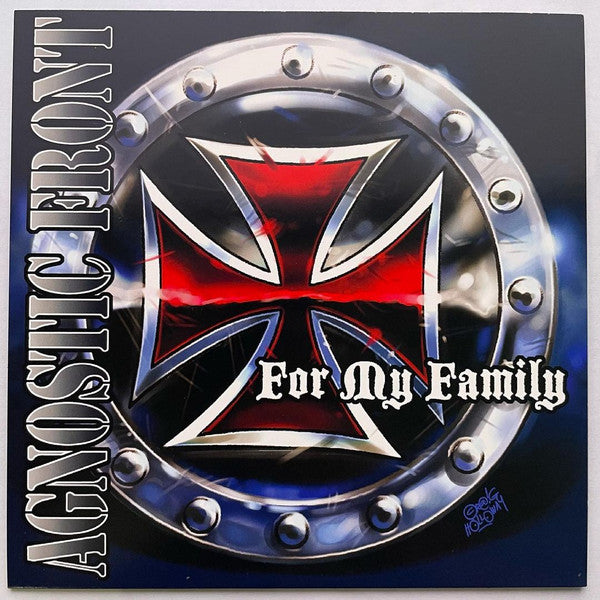 AGNOSTIC FRONT (アグノスティック・フロント) - For My Family (US 1,000枚限定マーブルヴァイナル7"「廃盤 New」)