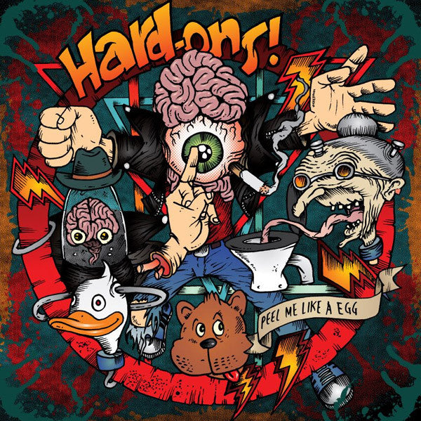 HARD-ONS (ハード・オンズ) - Peel Me Like A Egg (UK Ltd.Blue Vinyl LP+CD / New)