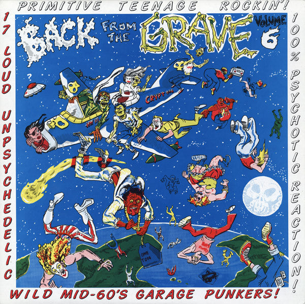 V.A. (米60sガレージ名作シリーズコンピ) - Back From The Grave Vol.6 (ドイツ CRYPT社 再発LP/ライナーノーツ更新の見開きジャケ/New)