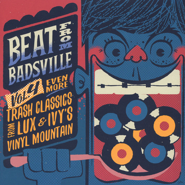 V.A. (クランプスのラックス&アイヴィー夫妻秘蔵レコード編集) - Beat From Badsville Vol.4 (German 限定 2x10" LP/New)