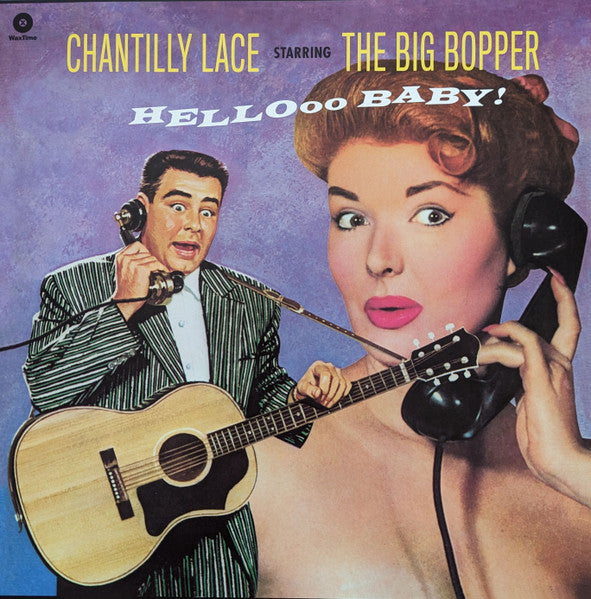 BIG BOPPER (ビッグ・ボッパー) - Chantilly Lace Starring The Big Bopper - Hellooo Baby! (EU 限定復刻ボーナス入り再発 LP/New)