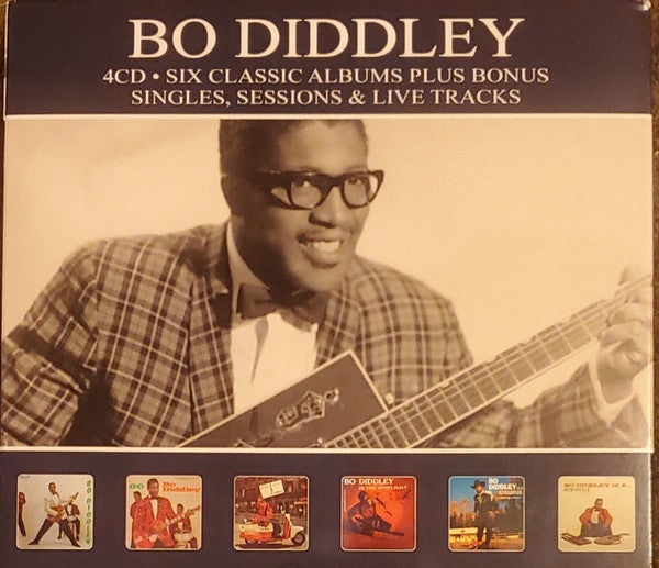 BO DIDDLEY (ボ・ディドリー) - Six Classic Albums Plus Bonus Singles, etc (EU 限定デジパック 4xCD/New)