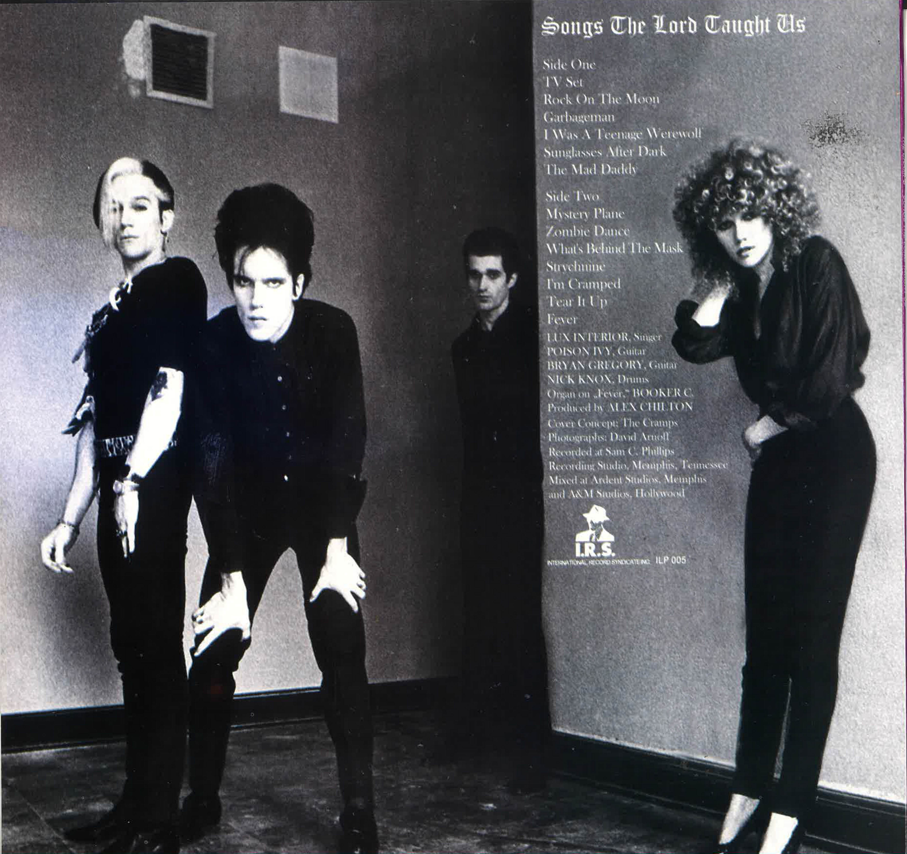 CRAMPS (クランプス) - Songs The Lord Taught Us (EU 限定リプロ再発「黒盤」LP/New)’80年フルデビュー・アルバム!