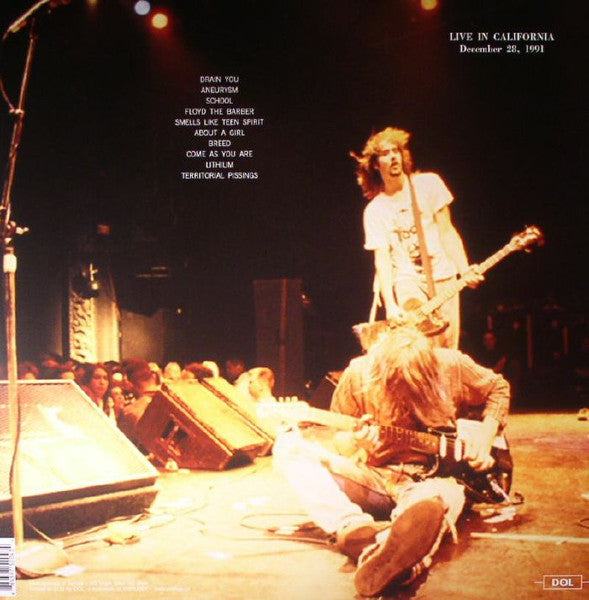 NIRVANA (ニルヴァーナ) - California Live 1991 (EU 限定180グラム重量イエローヴァイナル LP/NEW)