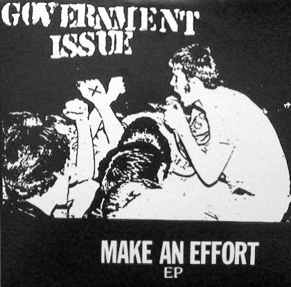 GOVERNMENT ISSUE (ガヴァメント・イシュー) - Make An Effort EP (US Ltd.Reissue 7"/ New )
