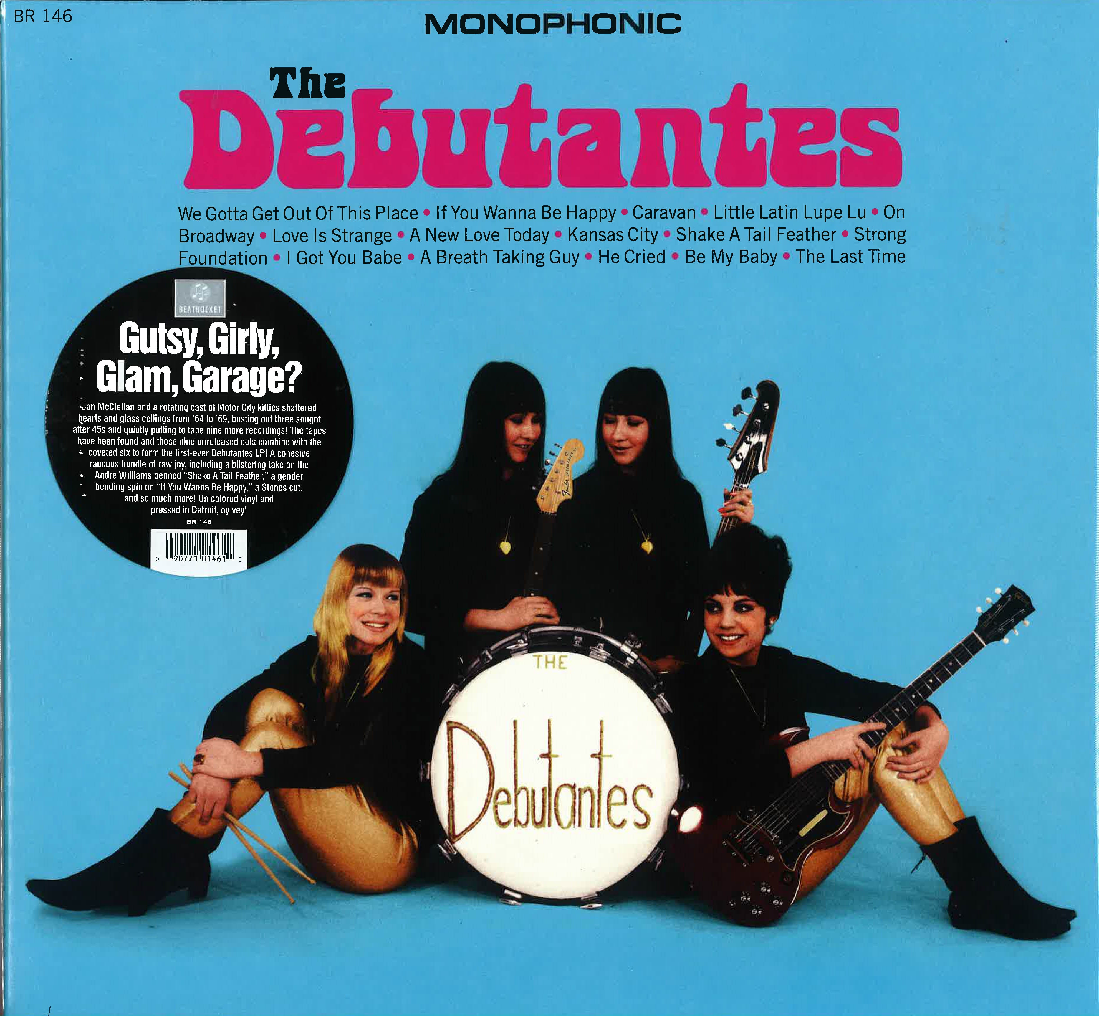 DEBUTANTES (デビュータンツ) - The Debutantes (US 限定「ホワイト・ヴァイナル」モノラル LP/New) 60's米ガールズ・ガレージバンド・コンピ!