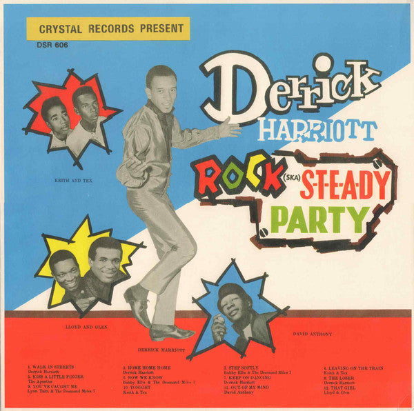 DERRICK HARRIOTT (V.A.) (デリック・ハリオット) - Rock Steady Party (Japan Ltd.Reissue LP/New)