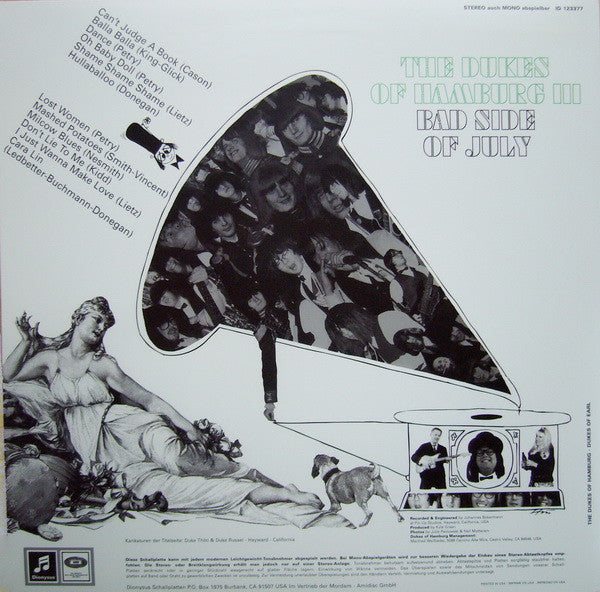 DUKES OF HAMBURG (デュークス・オブ・ハンブルグ) - III - Bad Side Of July (US Limited LP/New廃盤)