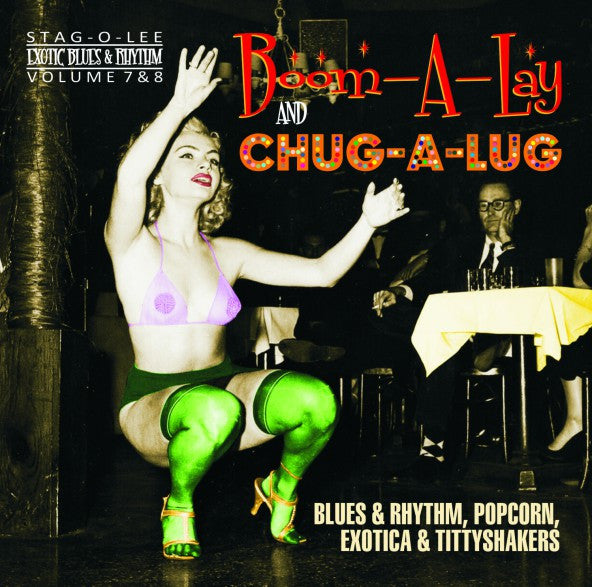 V.A. (エギゾ・ポップコーン珍曲コンピ) - Exotic Blues & Rhythm Vol.7 & 8 : Boom-A-Lay / Chug-A-Lug (German CD/New)