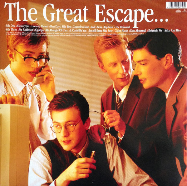 BLUR (ブラー) - The Great Escape (UK 限定復刻リマスター再発180グラム重量 2xLP/NEW)