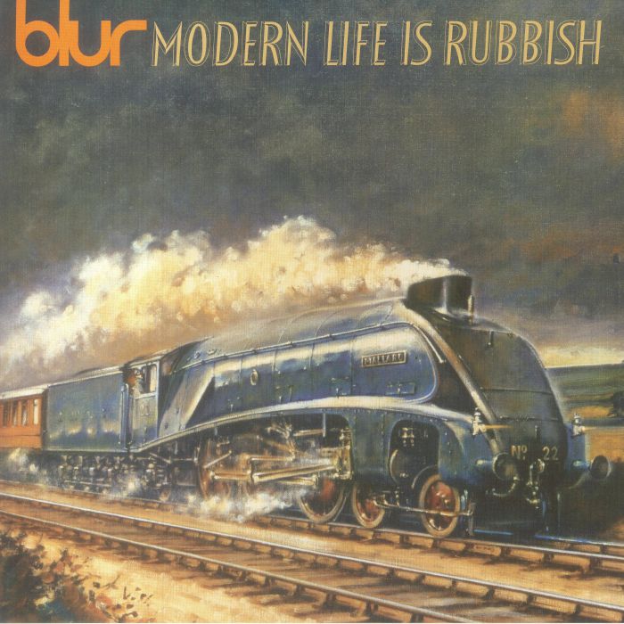 BLUR (ブラー) - Modern Life Is Rubbish (EU 限定復刻再発「クリアオレンジ・ヴァイナル」180グラム重量 2xLP/NEW)