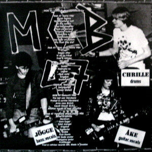 MOB 47 / CENSUR (モブ・フォーティー・セヴン / センサー) - Peace And Anarchy (EU Limited LP 「廃盤 New」 )