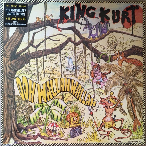 KING KURT (キング・カート) - Ooh Wallah Wallah (EU Limited Reissue Yellow Vinyl LP/NEW)