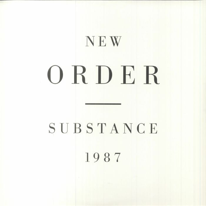 NEW ORDER (ニュー・オーダー) - Substance (Worldwide 限定復刻リマスター再発180グラム重量 2xLP/NEW)