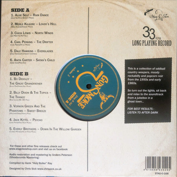 V.A. (50's & 60's 西部劇イメージ編) - Gunsmoke Vol.5 (German 限定10インチ LP/New)