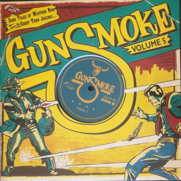 V.A. (50's & 60's 西部劇イメージ編) - Gunsmoke Vol.5 (German 限定10インチ LP/New)