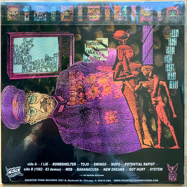 NAKED RAYGUN (ネイキッド・レイガン) - Basement Screams (US Ltd.Reissue LP 「廃盤 New」 )