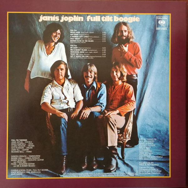 JANIS JOPLIN (ジャニス・ジョップリン) - Pearl (US Ltd.Reissue 180g LP/New)