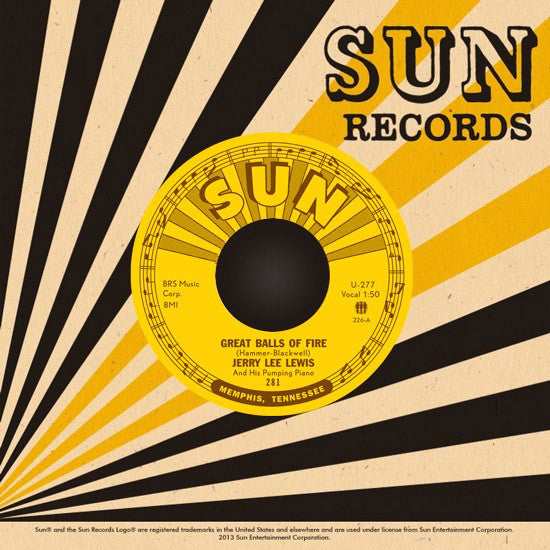 JERRY LEE LEWIS (ジェリー・リー・ルイス) - Great Balls Of Fire (US Ltd.Reissue 7"+CS/New)