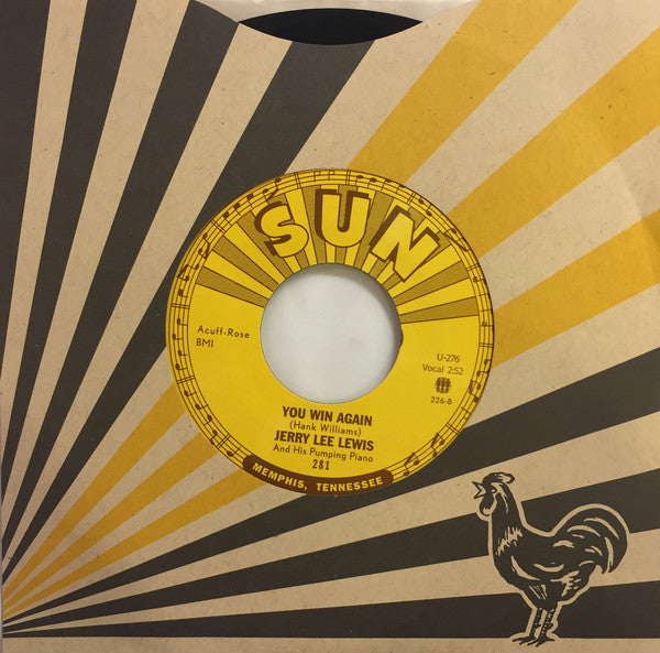 JERRY LEE LEWIS (ジェリー・リー・ルイス) - Great Balls Of Fire (US Ltd.Reissue 7"+CS/New)
