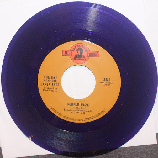 JIMI HENDRIX EXPERIENCE (ジミ・ヘンドリックス) - Purple Haze (US Ltd.Reissue Purple Vinyl Mono 7"+PS/New)