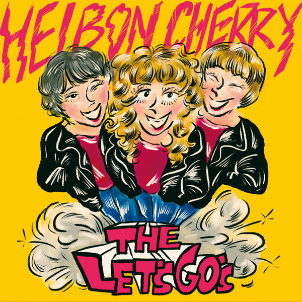 LET'S GO'S, THE (ザ・レッツゴーズ) - Heibon Cherry (German 限定LP+日本帯付き/New) 東京ガールズ・ガレージPUNKトリオ'19年初アルバムのジャケデザイン違いLP!